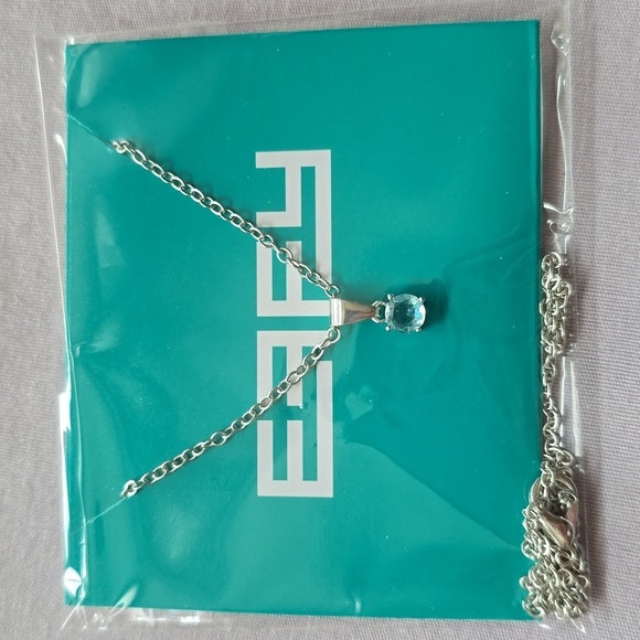 NIP. Effy March Birthstone Pendant Necklace - Picture 2 of 2